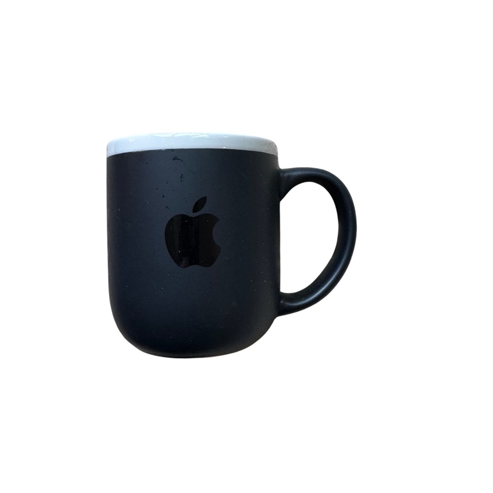 Apple Black Ceramic Mug